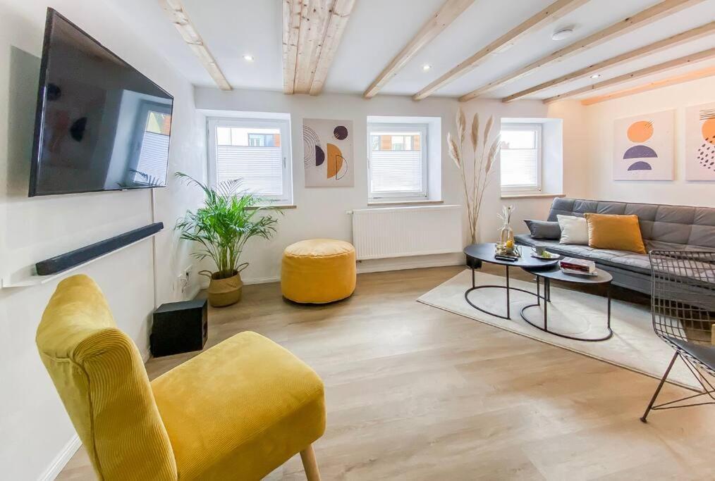 Stylisches Apartment Mit Terrasse In Der Altstadt Von Donauwörth מראה חיצוני תמונה
